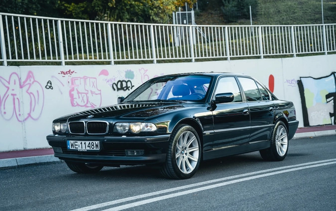 BMW Seria 7 cena 74900 przebieg: 228850, rok produkcji 2000 z Warszawa małe 191